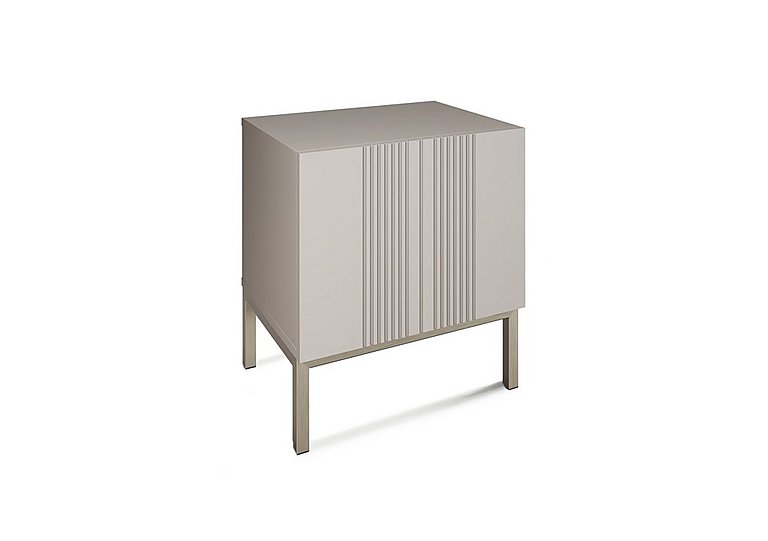 Delta Lamp Table with Smart LED Lighting - Grey