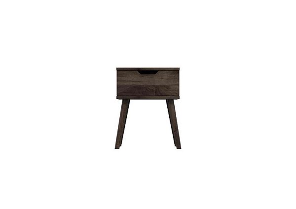 London Bedrooms  Finchley Lamp Table  Dark Oak | Bed Sava