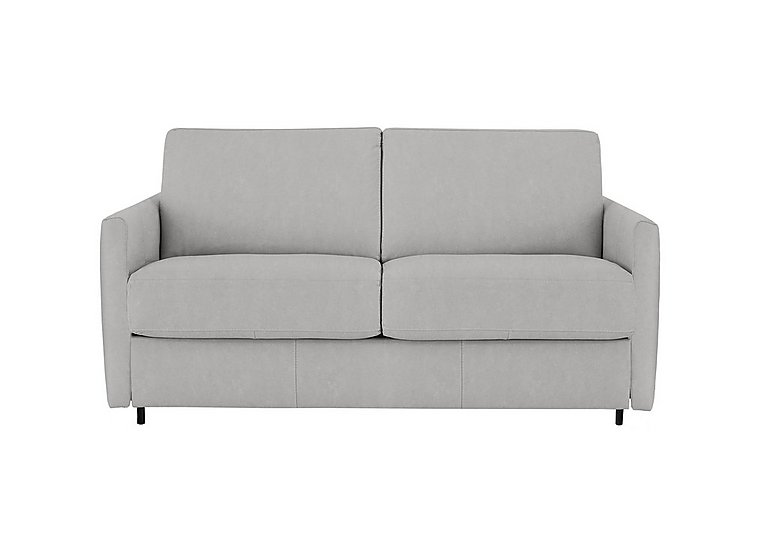 Nicoletti - Alcova 2 Seater Fabric Sofa Bed with Slim Arms - Flambe Ghiaccio