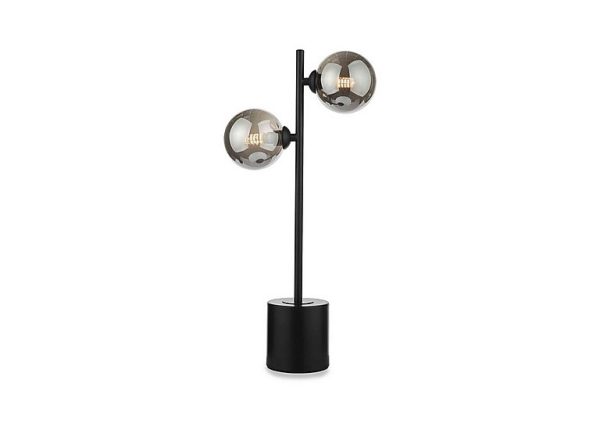 Spiral 2 Light Table Lamp  Black | Bed Sava