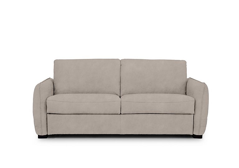 Jaxx Fabric Sofa Bed with Slim Arms - Dexter Ivory