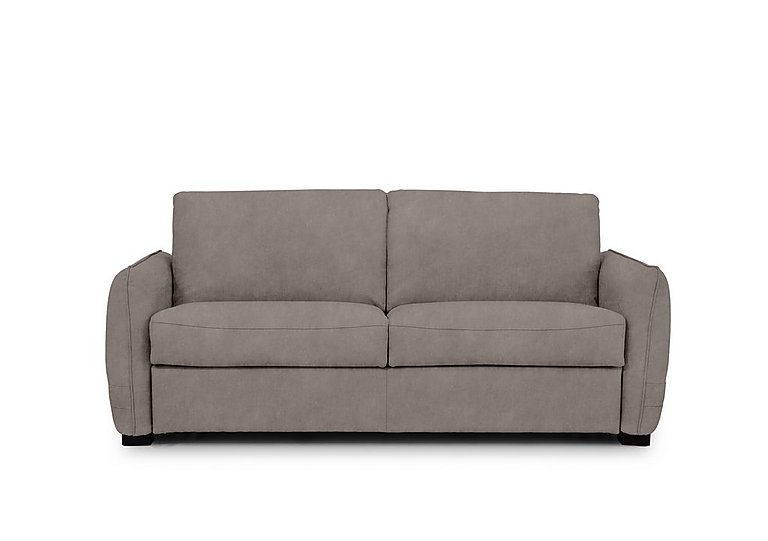 Jaxx Fabric Sofa Bed with Slim Arms - Dexter Mocha