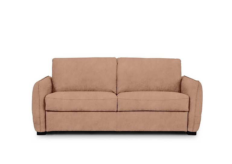 Jaxx Fabric Sofa Bed with Slim Arms - Dexter Sand