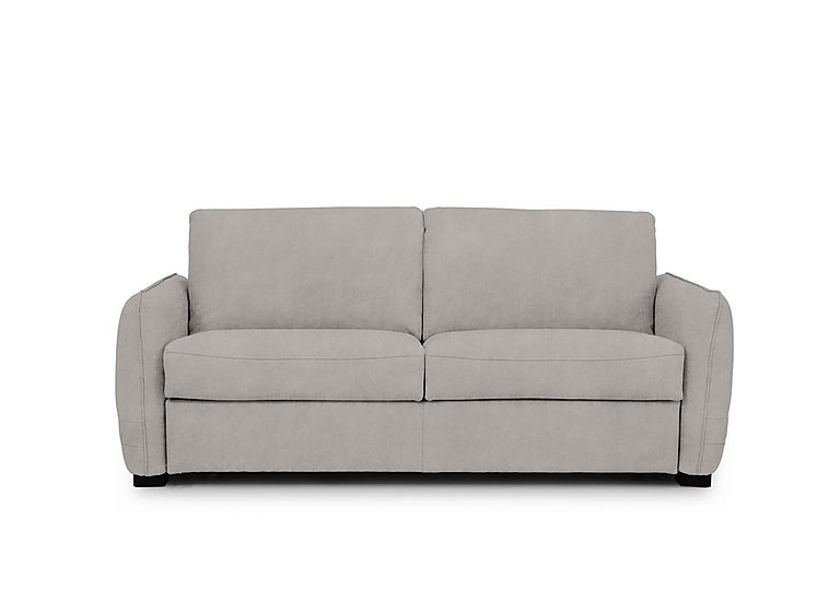 Jaxx Fabric Sofa Bed with Slim Arms - Dexter Stone