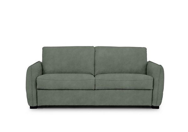 Jaxx Fabric Sofa Bed with Slim Arms  Dexter Fern | Bed Sava