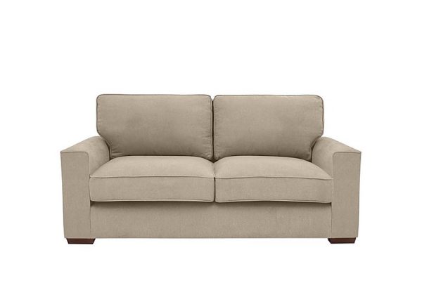 Cory 2 Seater Fabric Classic Back Sofa Bed  Cosmo Linen | Bed Sava