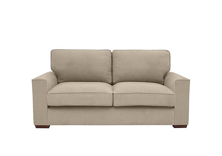 Cory 2 Seater Fabric Classic Back Sofa Bed - Cosmo Linen