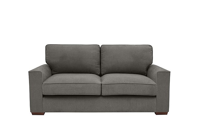Cory 2 Seater Fabric Classic Back Sofa Bed - Cosmo Pewter