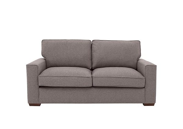 Cory 3 Seater Fabric Classic Back Sofa Bed  Dallas Taupe | Bed Sava