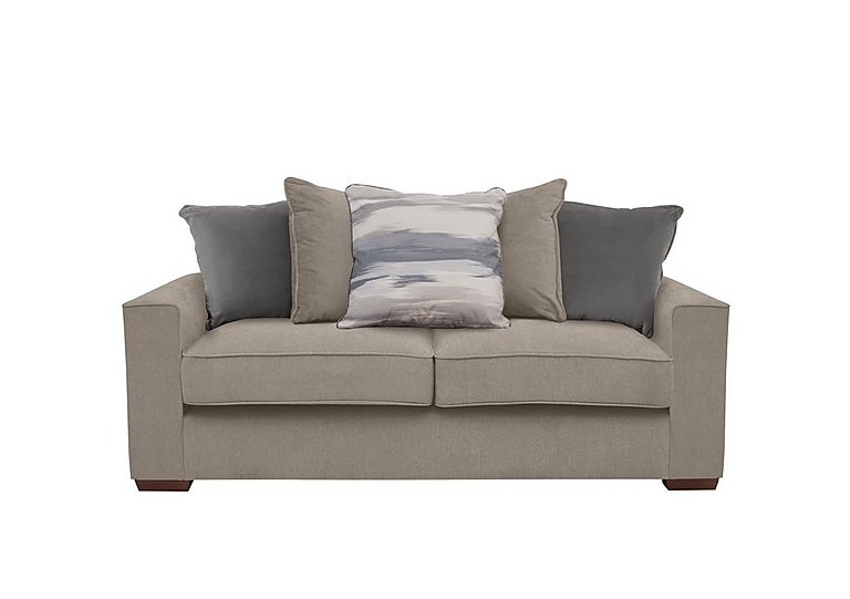 Cory 3 Seater Fabric Scatter Back Sofa Bed - Cosmo Mist & Slate Pack