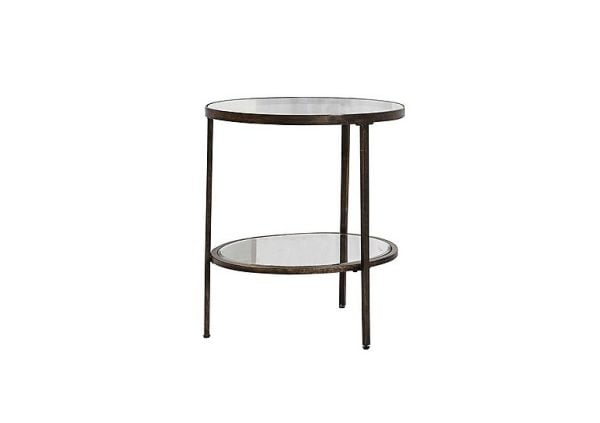 Adelyn Lamp Table  Bronze | Bed Sava