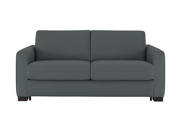 Nicoletti  Alcova 25 Seater Leather Sofa Bed with Box Arms  Botero Ottanio | Bed Sava