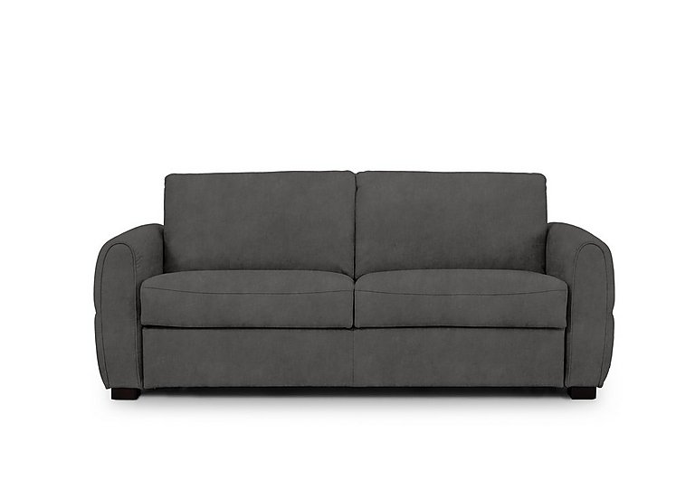 Jaxx Fabric Sofa Bed with Arch Arms - Dexter Shadow