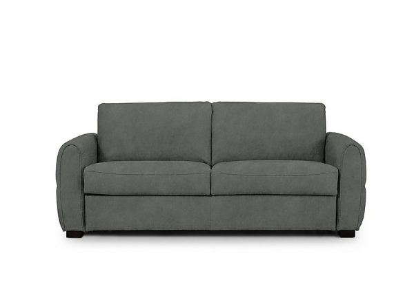 Jaxx Fabric Sofa Bed with Arch Arms  Dexter Moss | Bed Sava