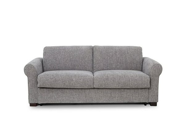Jaxx Fabric Sofa Bed with Scroll Arms | Bed Sava