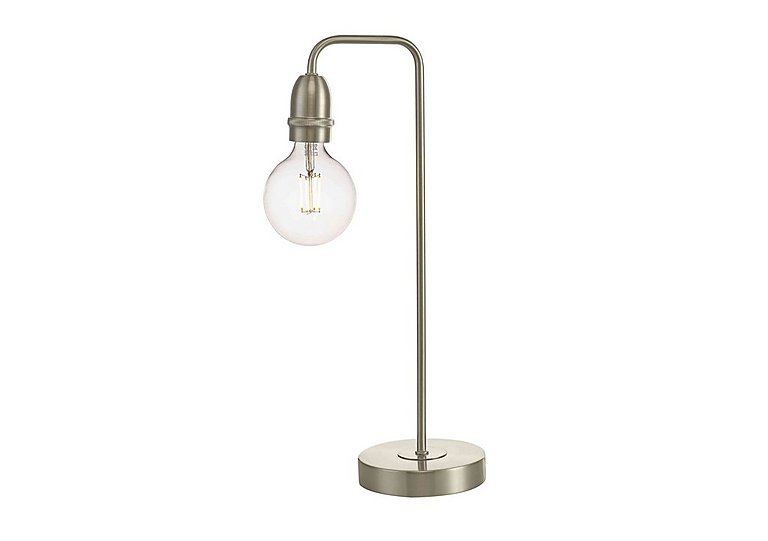 Kiefer Table Lamp - Satin Chrome