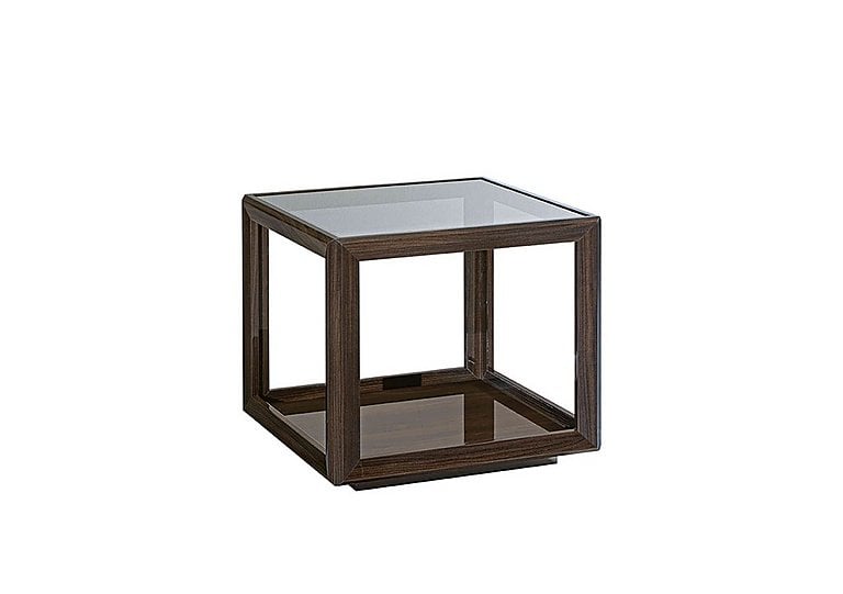 Palazzo Lamp Table - Dark Walnut