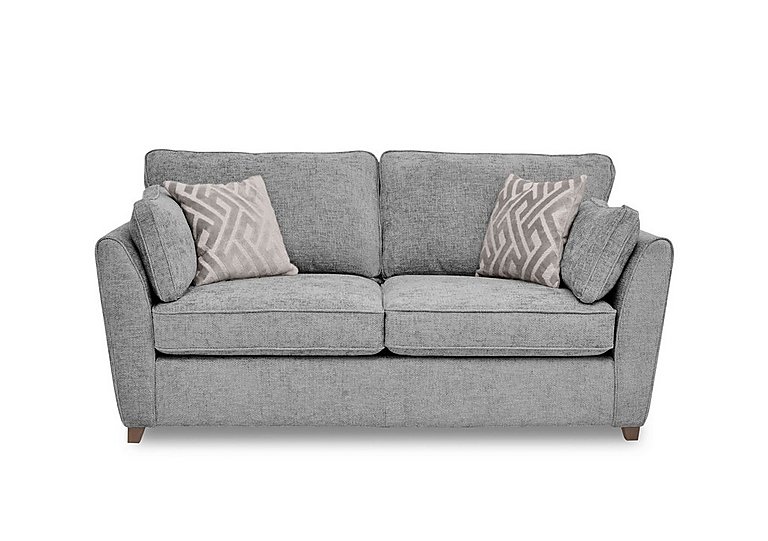 Tabitha 3 Seater Sofa Bed - Silver