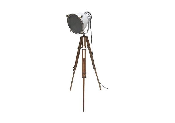 Warehouse Industrial Floor Lamp  White | Bed Sava