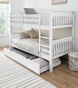 Very Home Classic Novara Kids Under Bed Storage Drawer Add On  White  FscReg Certified | Bed Sava