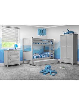 Julian Bowen Maine Bunk Bed - Dove Grey