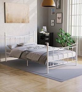 Vida Designs Paris Double Metal Bed | Bed Sava