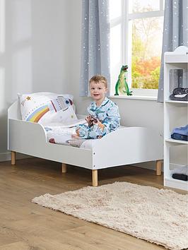 Liberty House White Toddler Bed