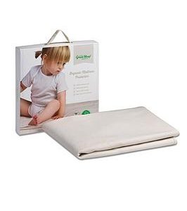 The Little Green Sheep Waterproof Cot Bed Mattress Protector | Bed Sava
