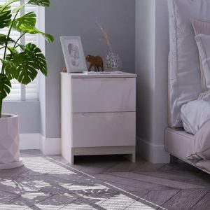 Houston Bedside Table  Brown | Bed Sava