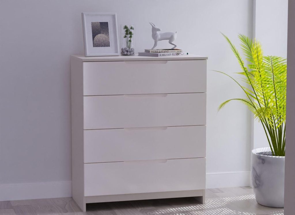 Houston 4-Drawer Chest - Brown