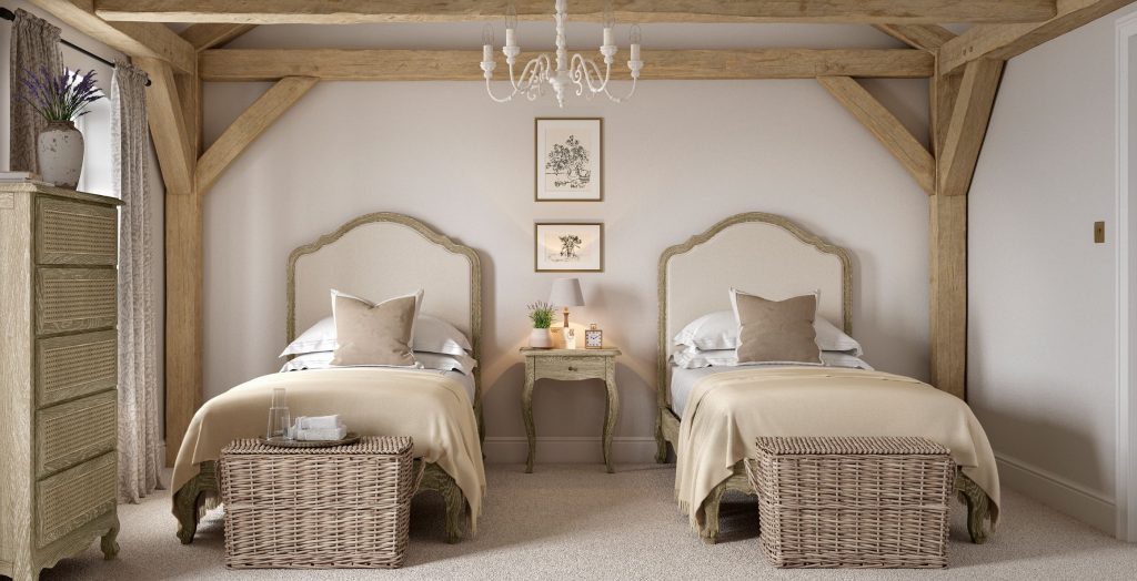 Sienna Bed - Natural / Weathered Oak, Single