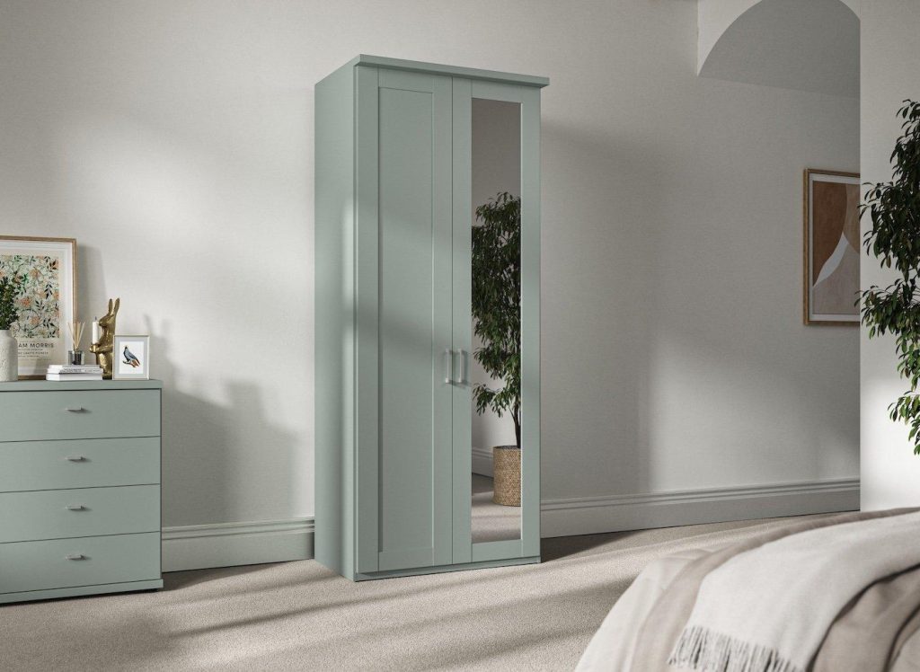 Dover 2-Door Wardrobe - Green