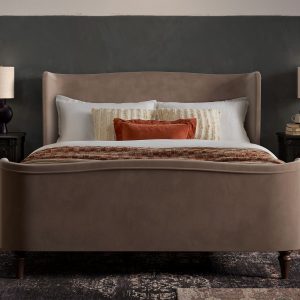 Charlotte Bed  Chocolate Double | Bed Sava