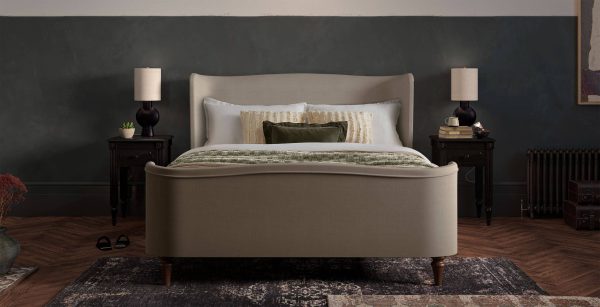 Charlotte Bed  Natural Double | Bed Sava