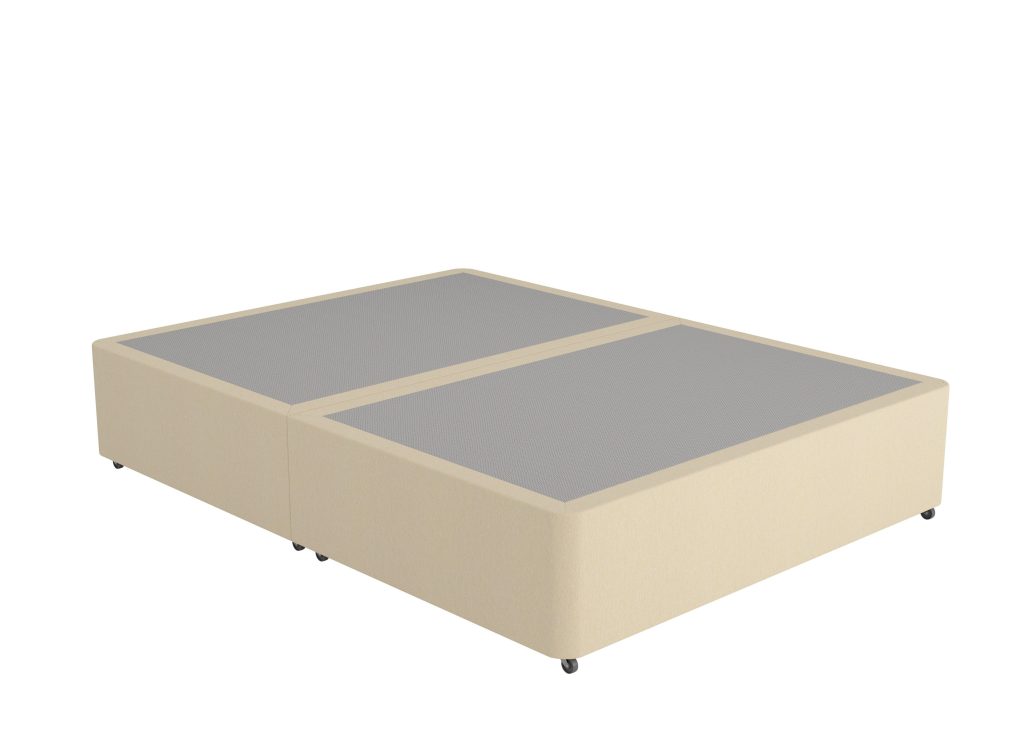 Dreams Divan Bed Base  40 Small Double  Cream | Bed Sava