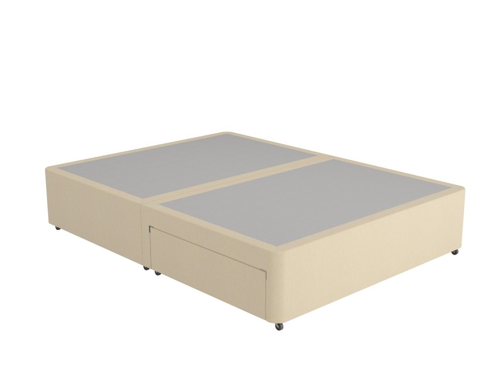 Dreams Divan Bed Base  50 King  Cream | Bed Sava