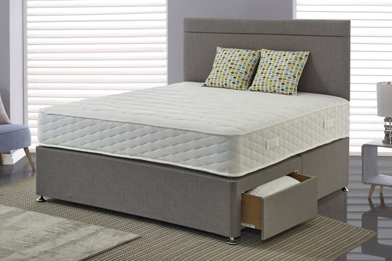 Jasmine Traditionally Sprung Mattress, Small Double