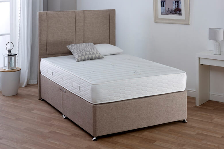 Camellia Traditionally Sprung Mattress, Single
