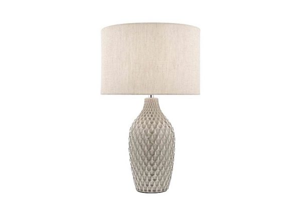 Laura Ashley  Heathfield Grey Table Lamp | Bed Sava