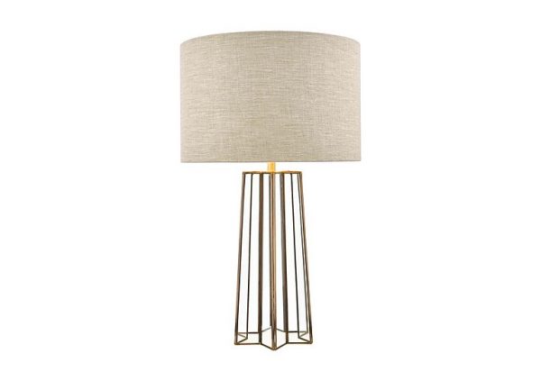 Laura Ashley  Star Antique Brass Table Lamp | Bed Sava