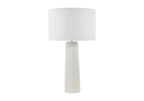 Malachi Table Lamp  White | Bed Sava