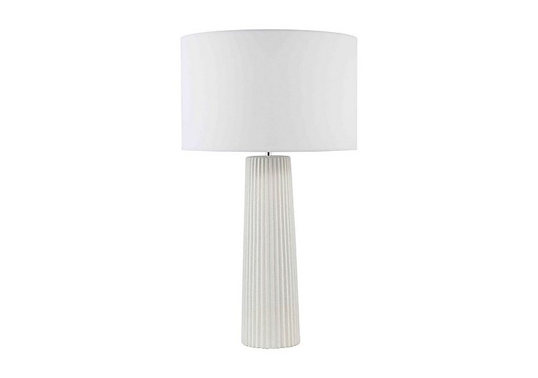 Malachi Table Lamp - White