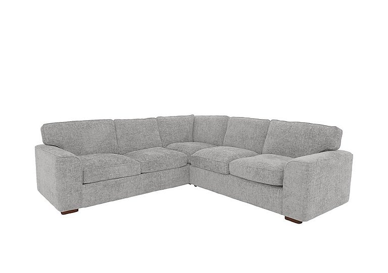 Emilia Large Corner Sofa Bed - Silver