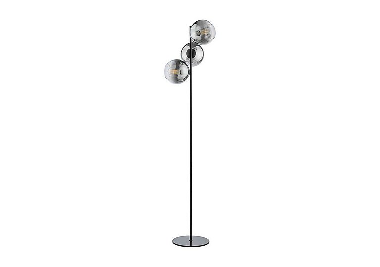Lycia 3 Light Floor Lamp - Black