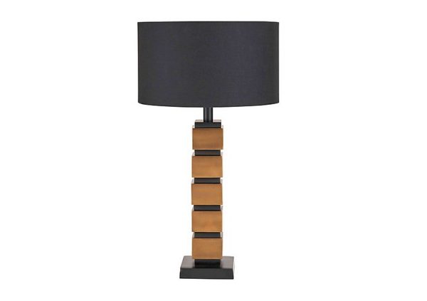 Zabel Table Lamp  Antique Brass | Bed Sava