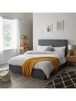 Very Home Lennox Fabric Bed Frame With Mattress Options (Buy And Save!) - Bed Frame Only