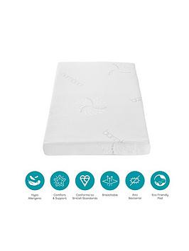 Tutti Bambini Natural Coir Fibre Cot Bed Mattress (70 X 140 Cm)