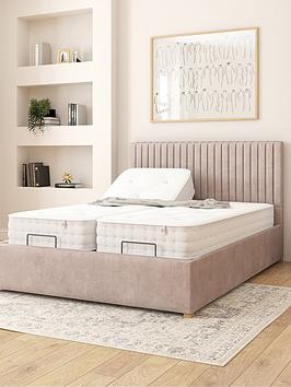 Aspire Grant Adjustable Bed With Mattress  - Double