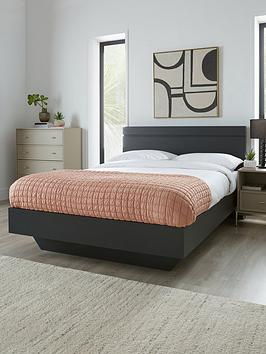 Very Home Hava Bed With Mattress Options (Buy & Save!) - Bed Frame With Memory Mattress