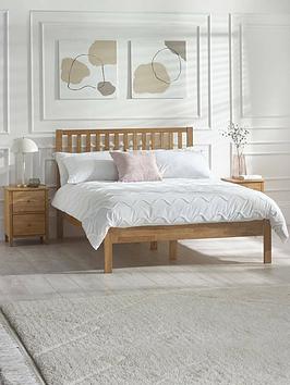 Julian Bowen Coxmoor Solid Oak Bed - King